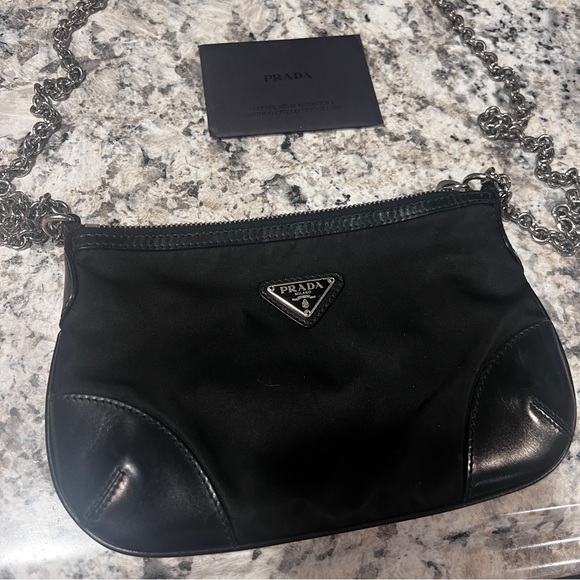 VINTAGE PRADA Tessuto Light Mini Crossbody - Picture 2 of 15